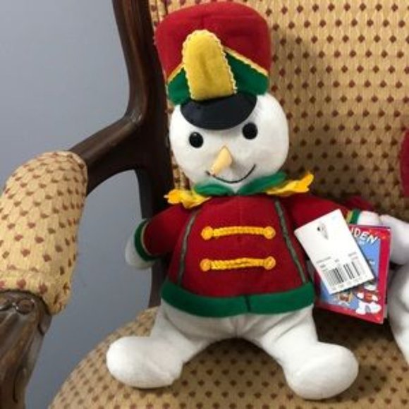VTG & NEW📌Commonwealth 2 Snowden Raggedy Andy & Ann Plush Snowmen 1999 - Picture 2 of 12